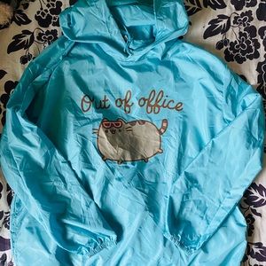 *NWT* Pusheen 2xl hooded rain jacket